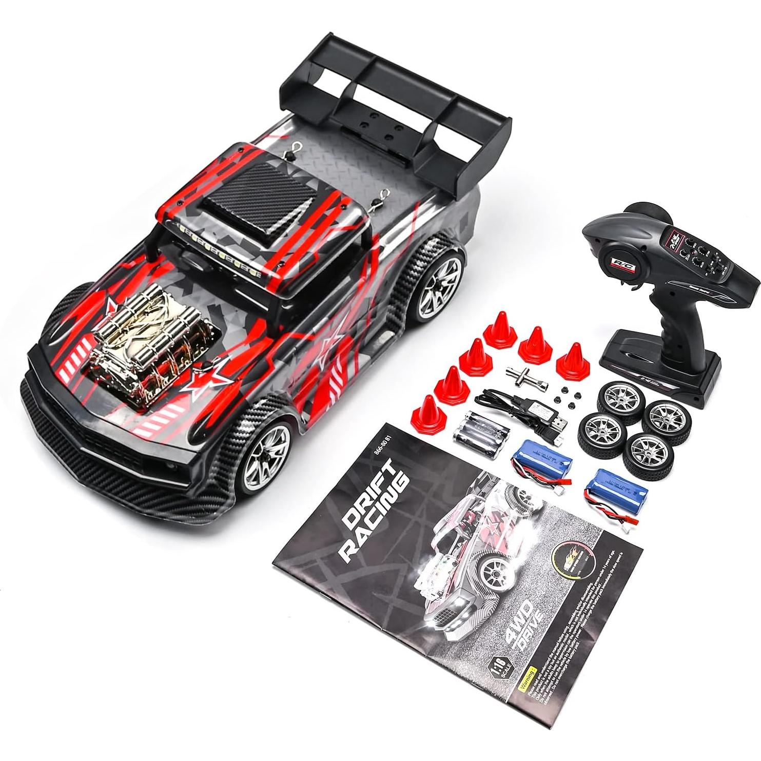 Coche RC Drift GoolRC 1:16 4WD 30km/h Control Remoto