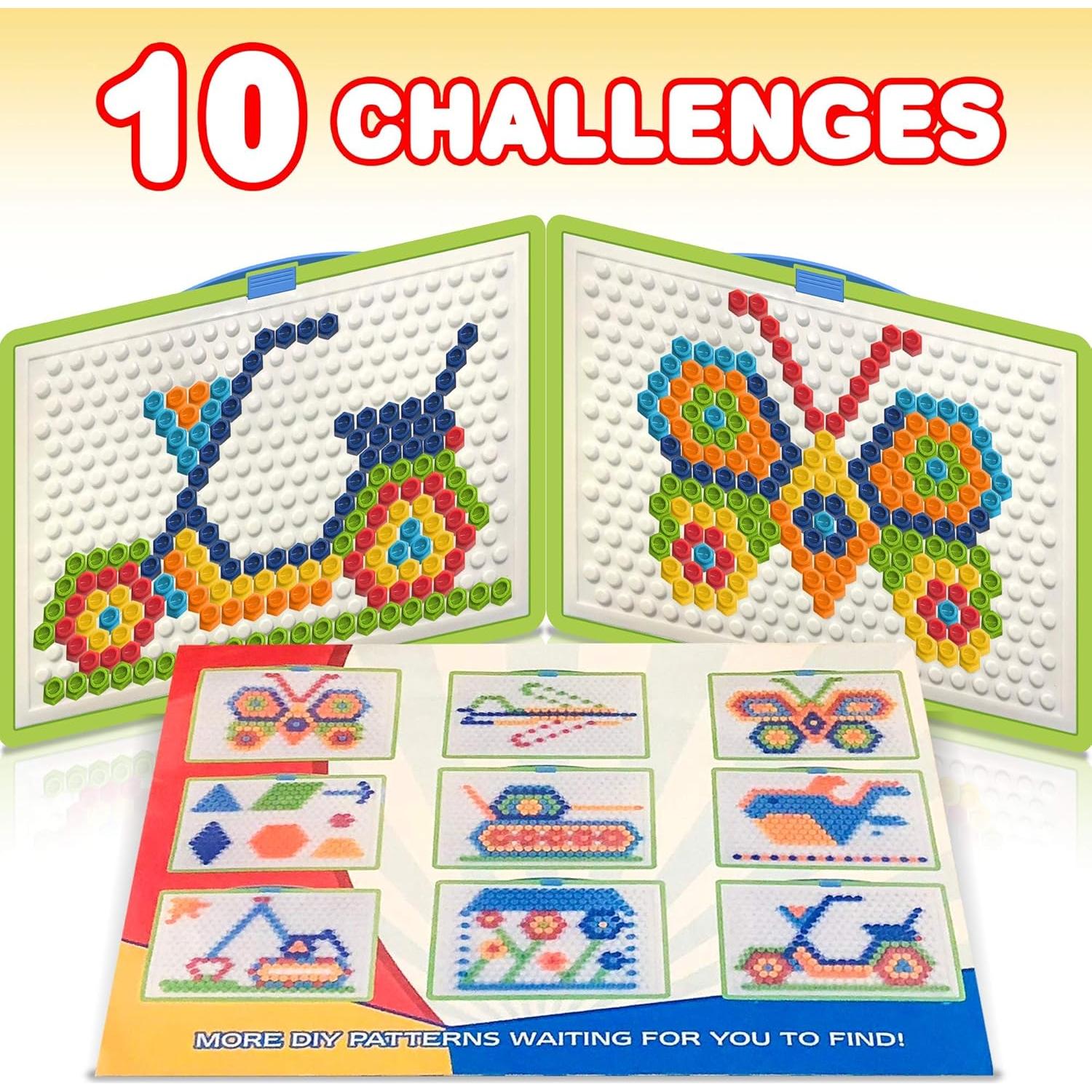 Rompecabezas de Setas ArtCreativity - 10 Desafíos Educativos