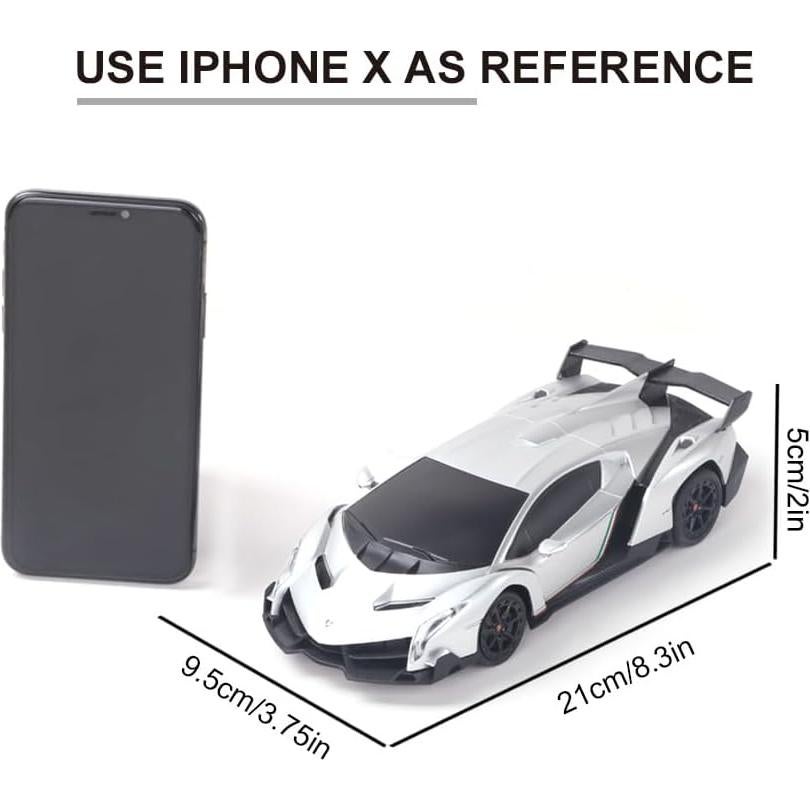 Coche RC Vinie Lamborghini Veneno 1:24 con Luces LED