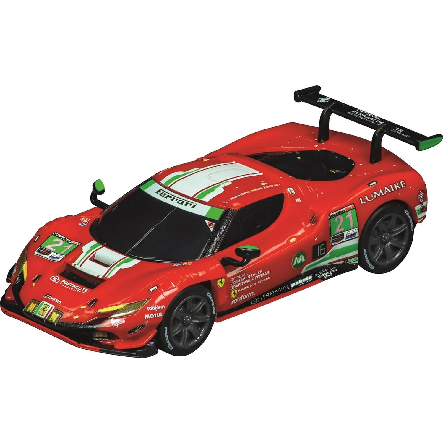Coche de Slot Carrera GO!!! Ferrari 296 GT3 1:43 Analógico