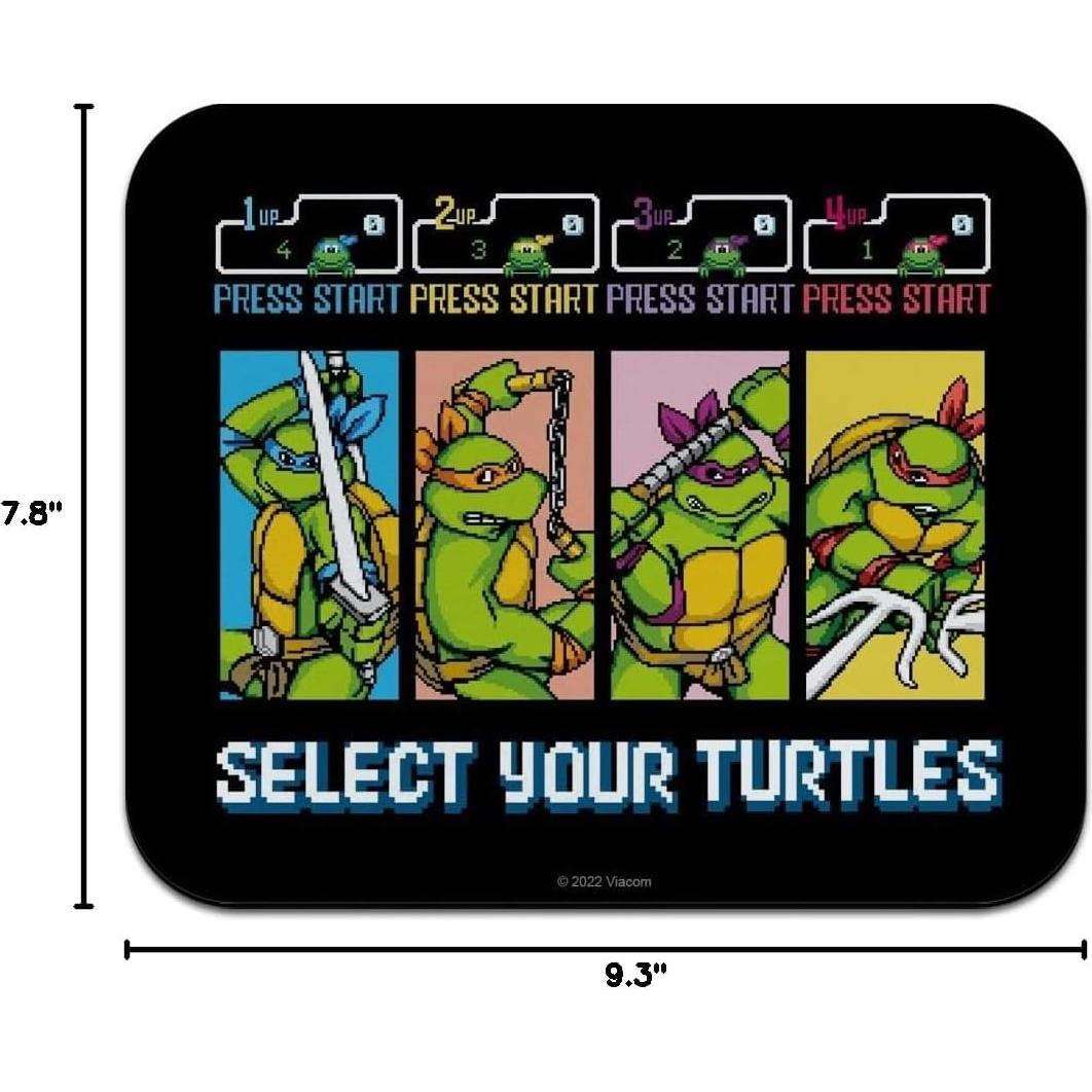 Alfombrilla de Ratón Tortugas Ninja Adolescentes 23.6x19.8cm