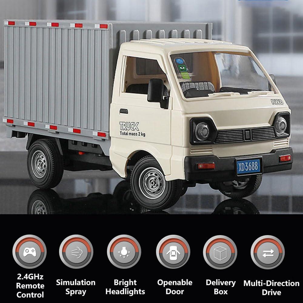 Camión Transportador RC GoolRC 1:16 con Rocío y Luz LED