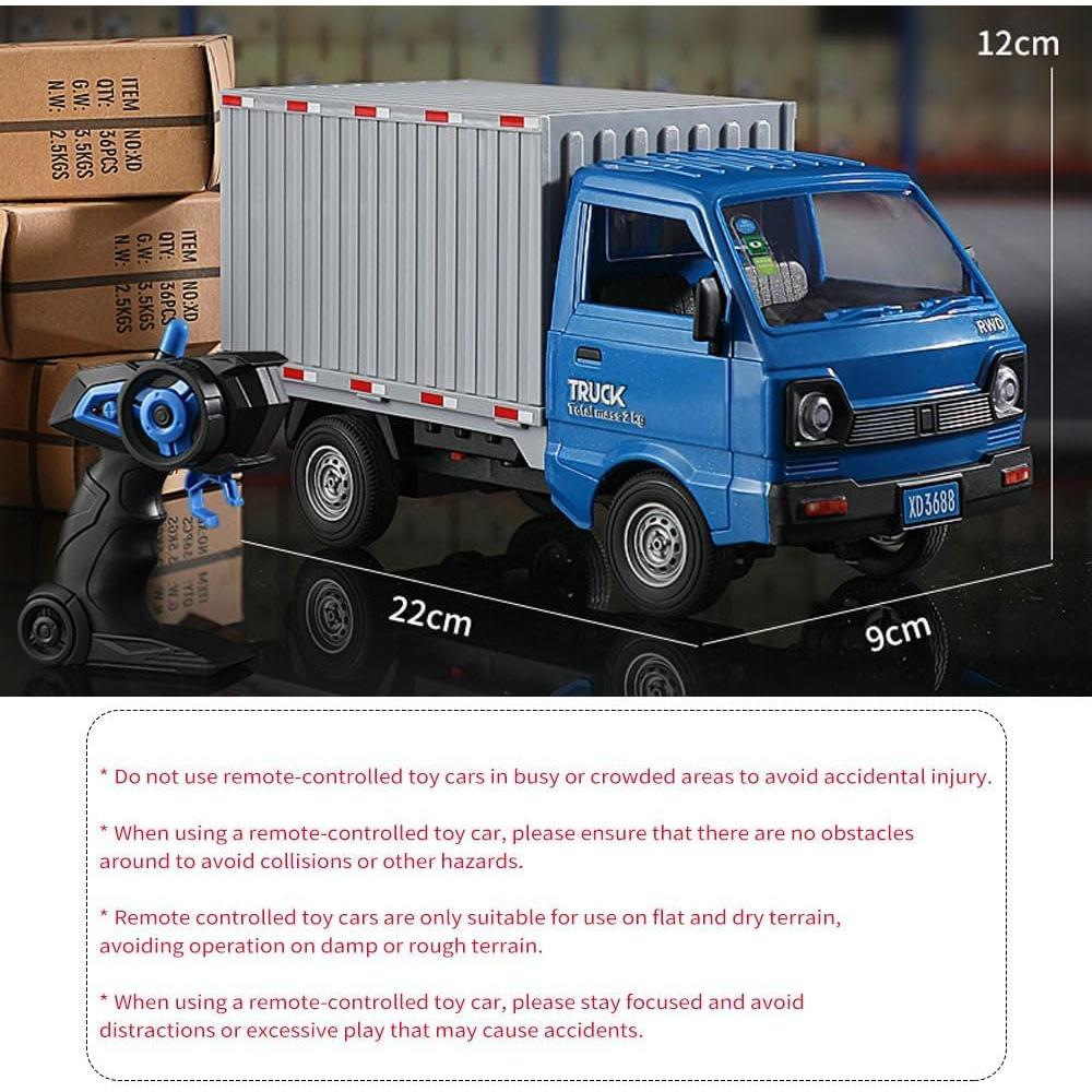 Camión Transportador RC GoolRC 1:16 con Rocío y Luz LED