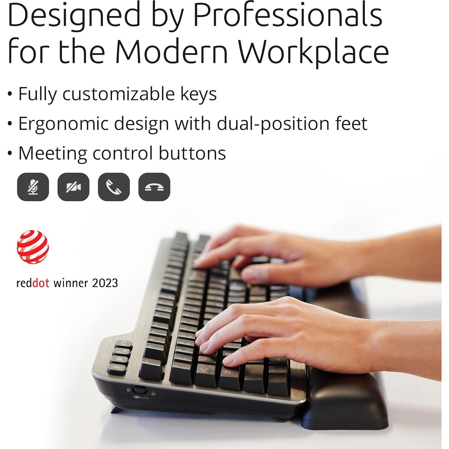 Teclado Mecánico Silencioso Kensington MK7500F Inalámbrico