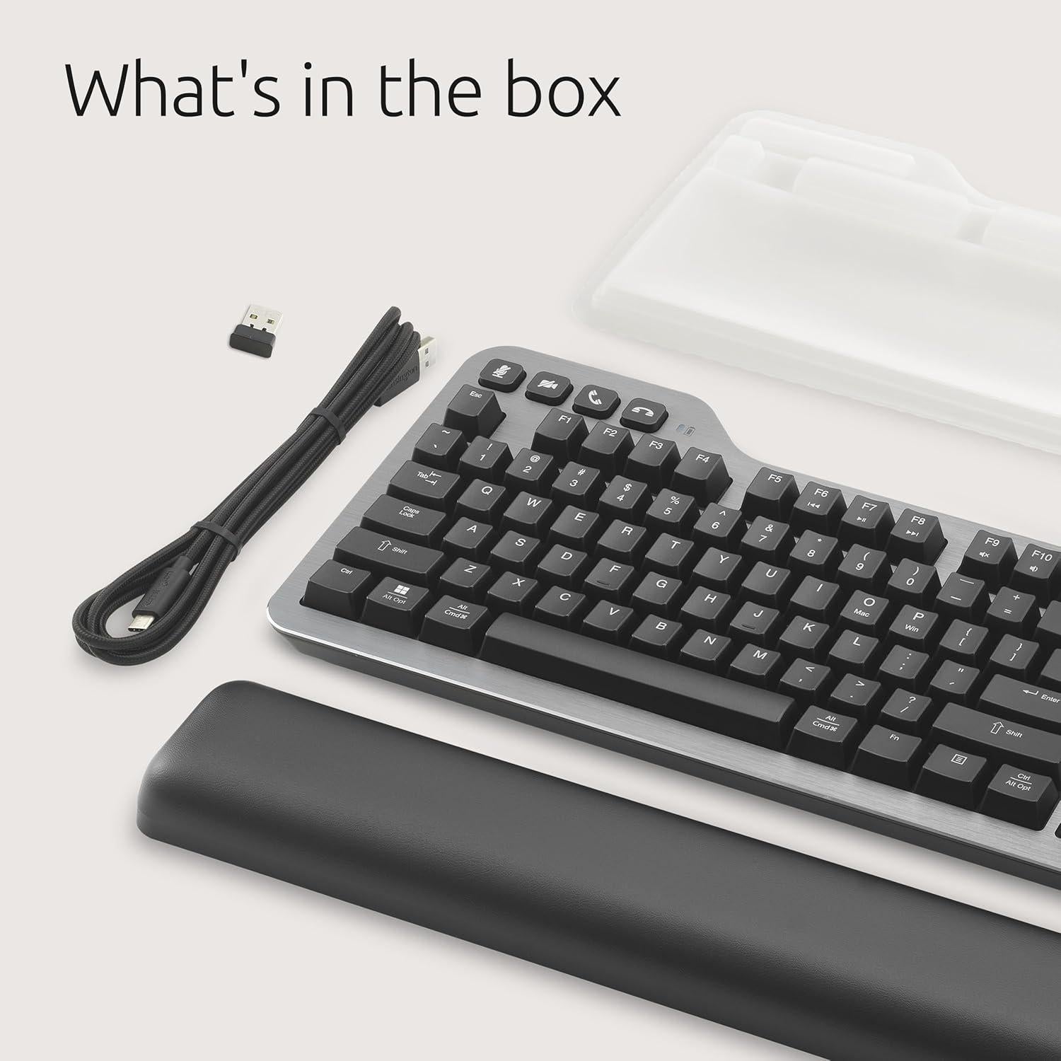 Teclado Mecánico Silencioso Kensington MK7500F Inalámbrico