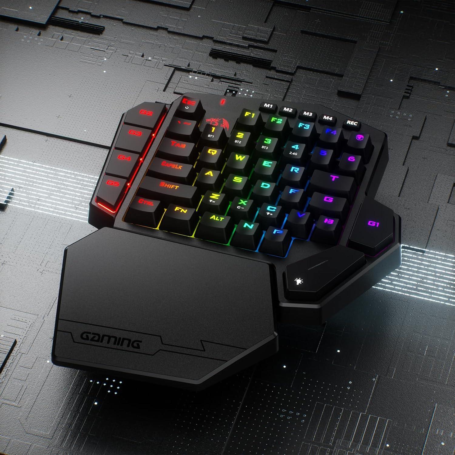 Teclado Mecánico Inalámbrico Redragon K585 PRO 42 Teclas RGB