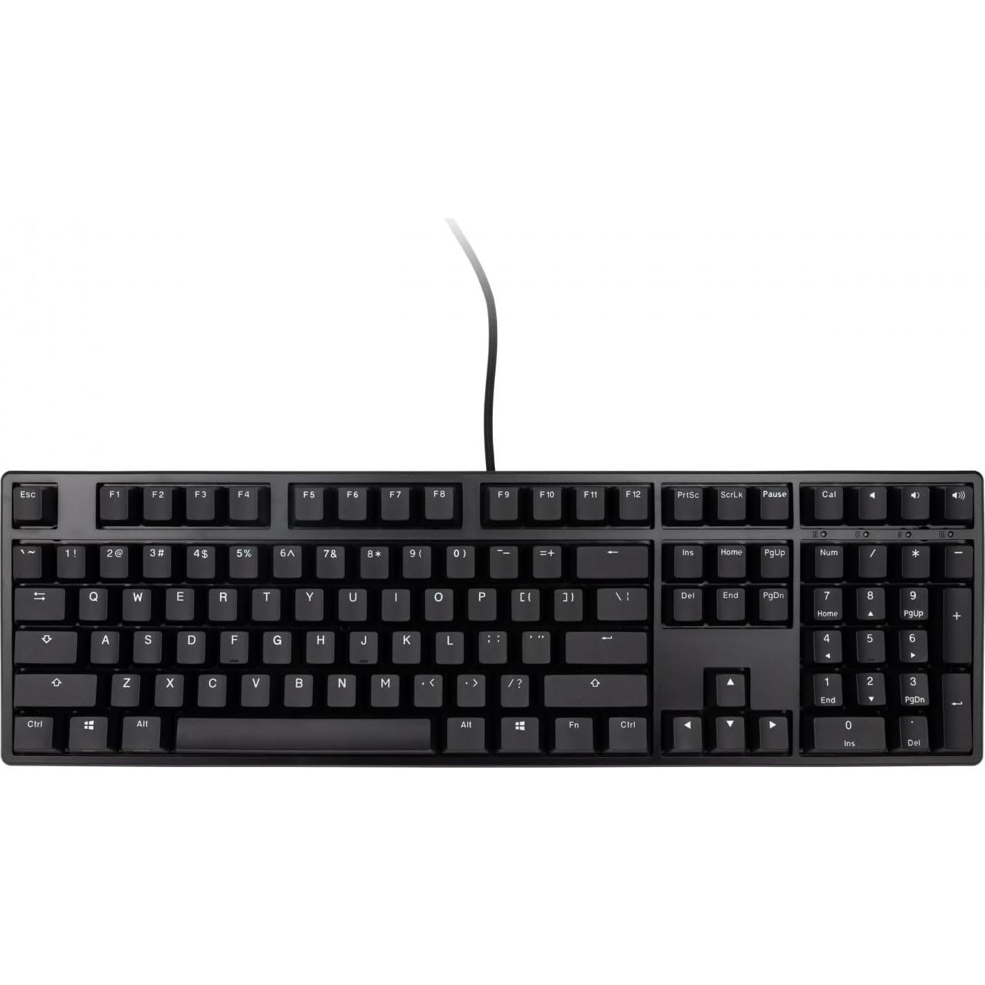 Teclado Mecánico Ducky Origin Negro PBT Cherry MX Rojo