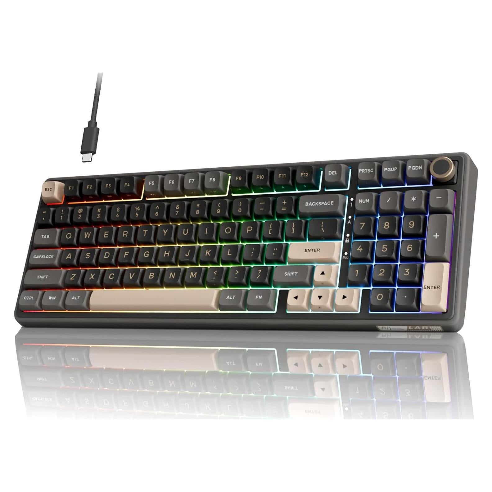 Teclado Mecánico RK Royal Kludge R98 Pro RGB Retroiluminado