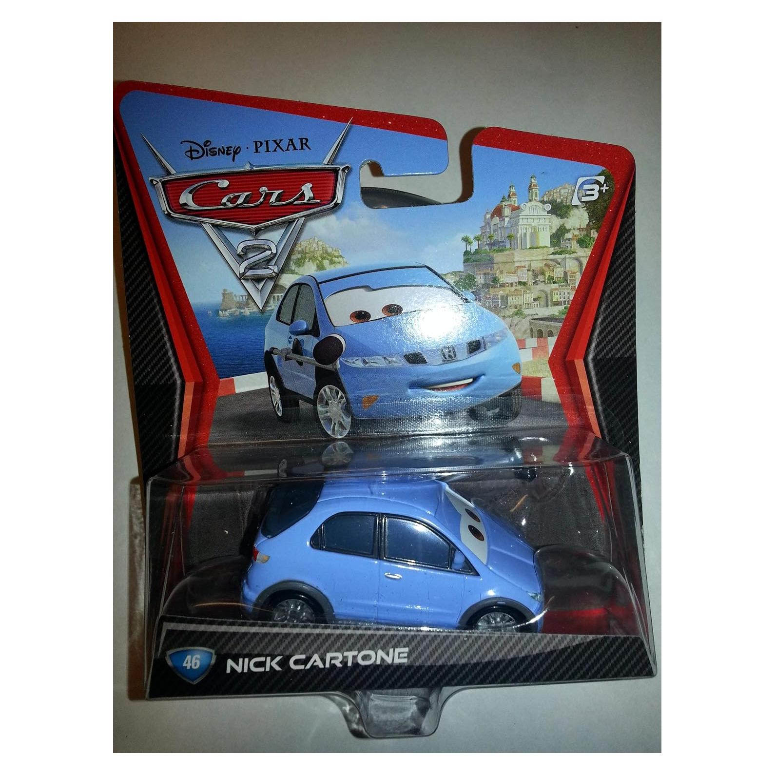 Figuras de Metal Disney Pixar Cars 2 - Rayo McQueen y Mate