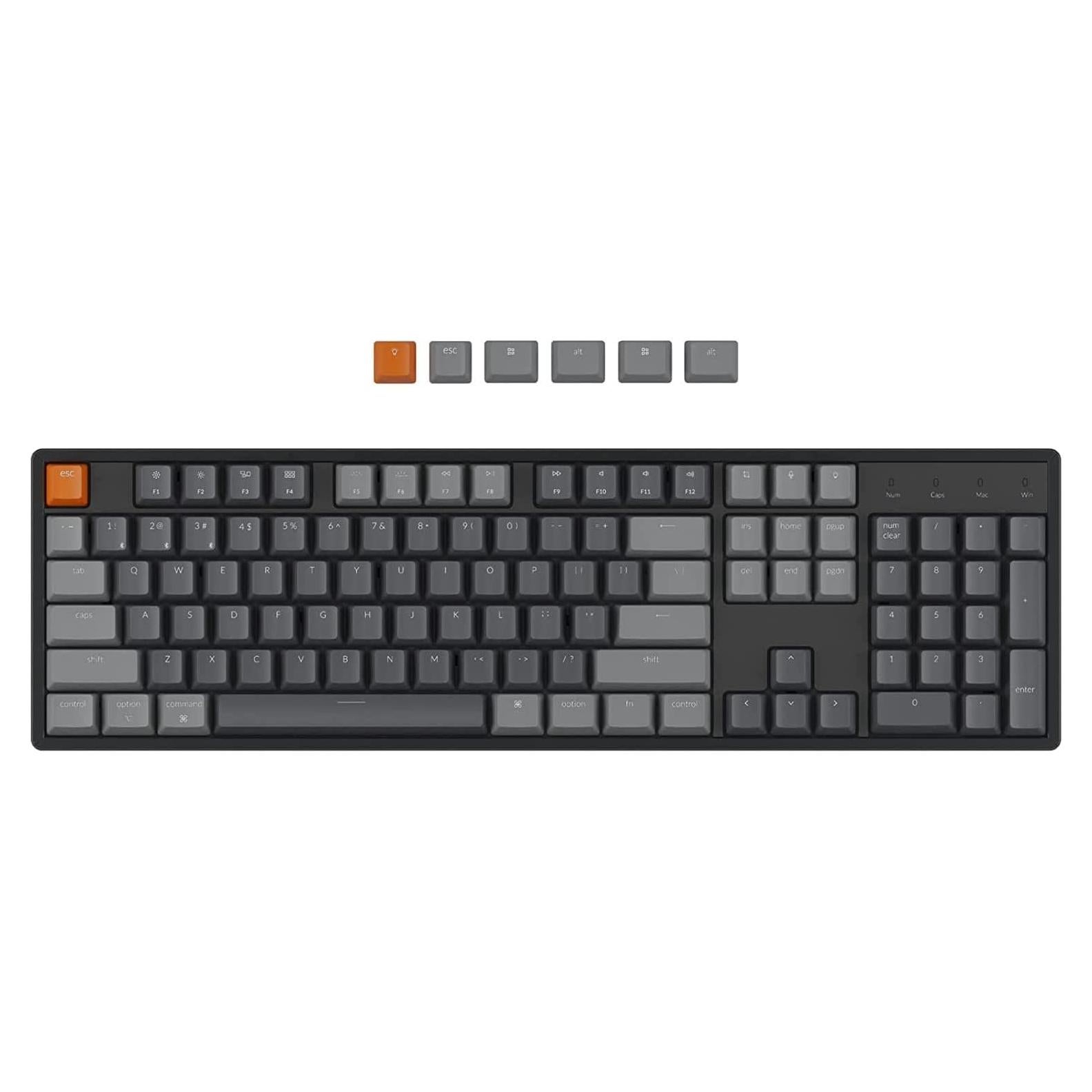 Teclado Mecánico Inalámbrico Keychron K10 RGB 104 Teclas