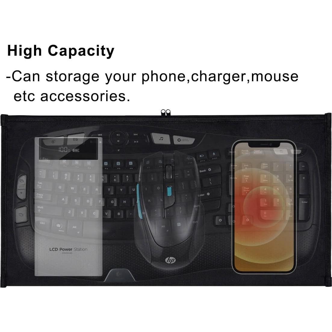 Funda Protectora para Teclado Universal CASEDAO - Negro 53x28cm