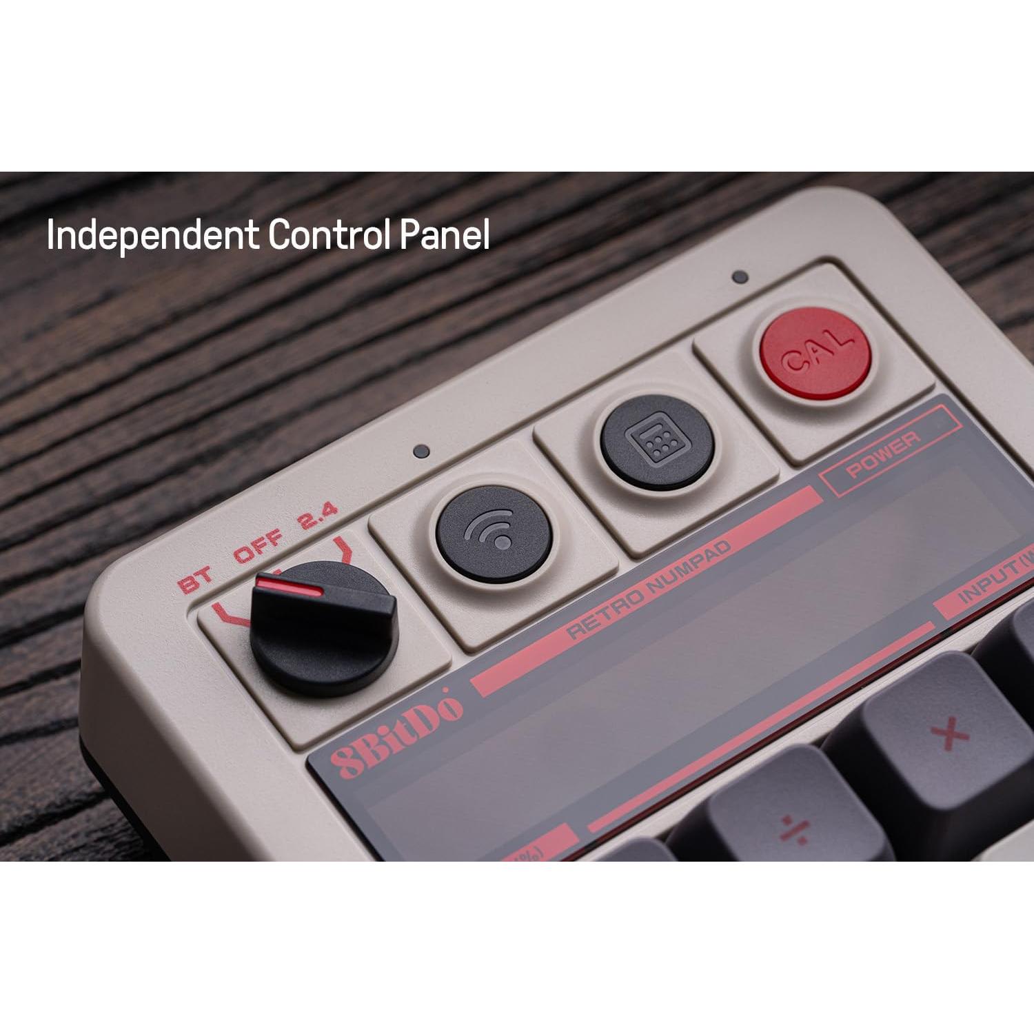 Teclado Numérico Mecánico 8Bitdo Edición N Bluetooth USB-C