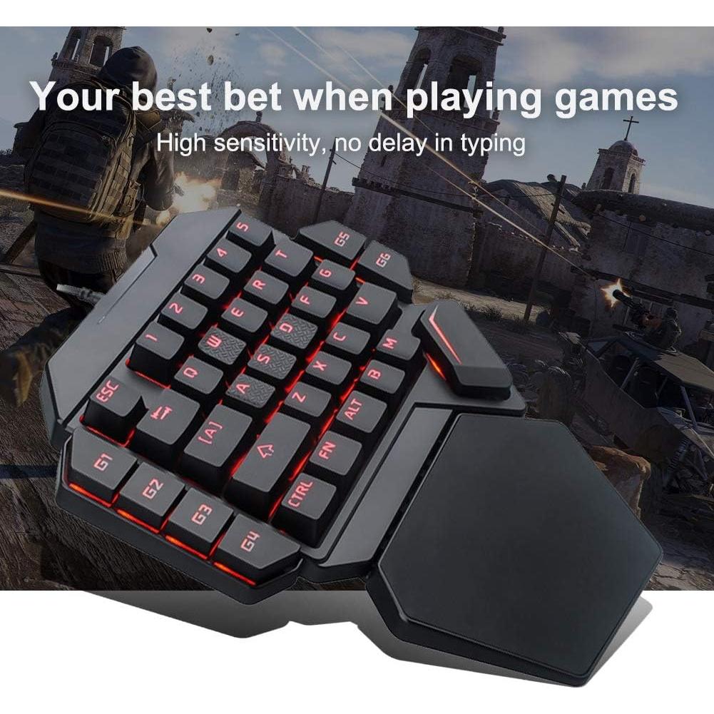 Teclado mecánico RGB Joyzan de 35 teclas para juegos USB