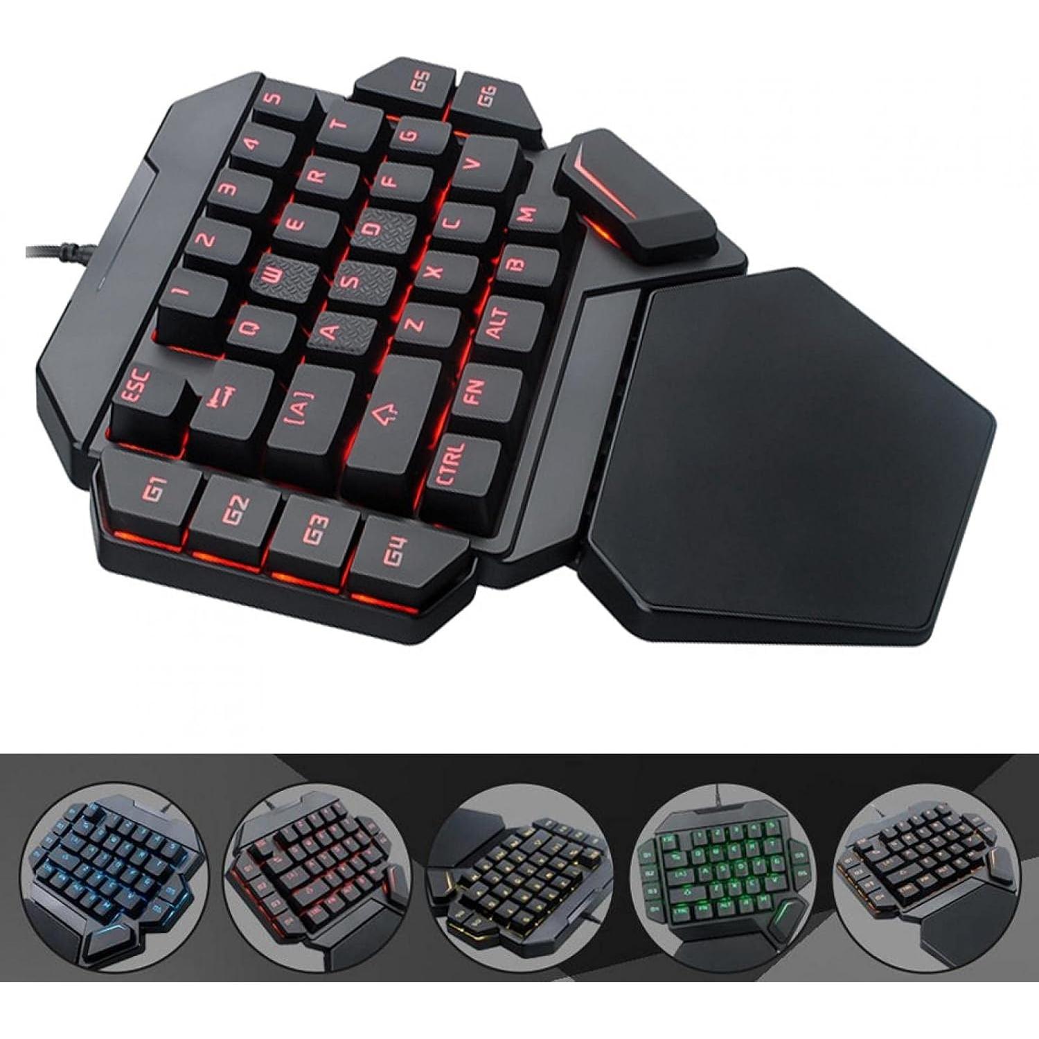 Teclado mecánico RGB Joyzan de 35 teclas para juegos USB