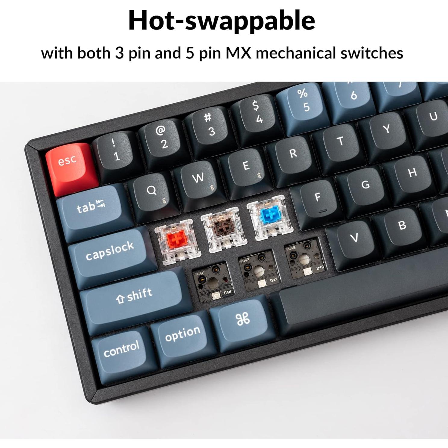 Teclado Mecánico Inalámbrico Keychron K6 Pro RGB 65%