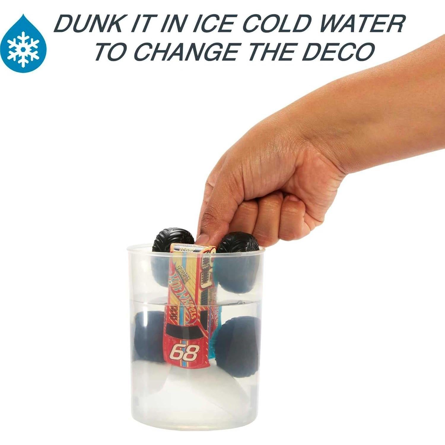 Hot Wheels Camión Monstruo Revelación de Color 1:64 con Tanque