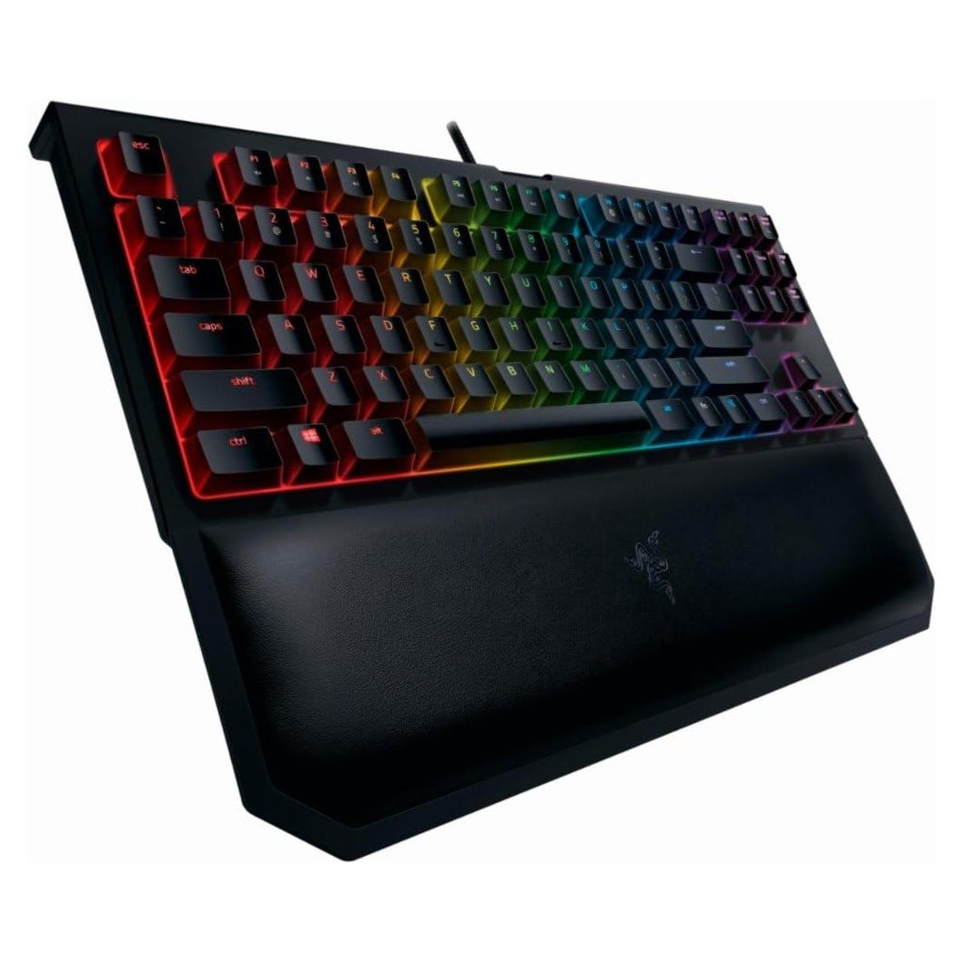 Teclado Mecánico Razer BlackWidow TE Chroma V2 TKL - Interruptores Amarillos