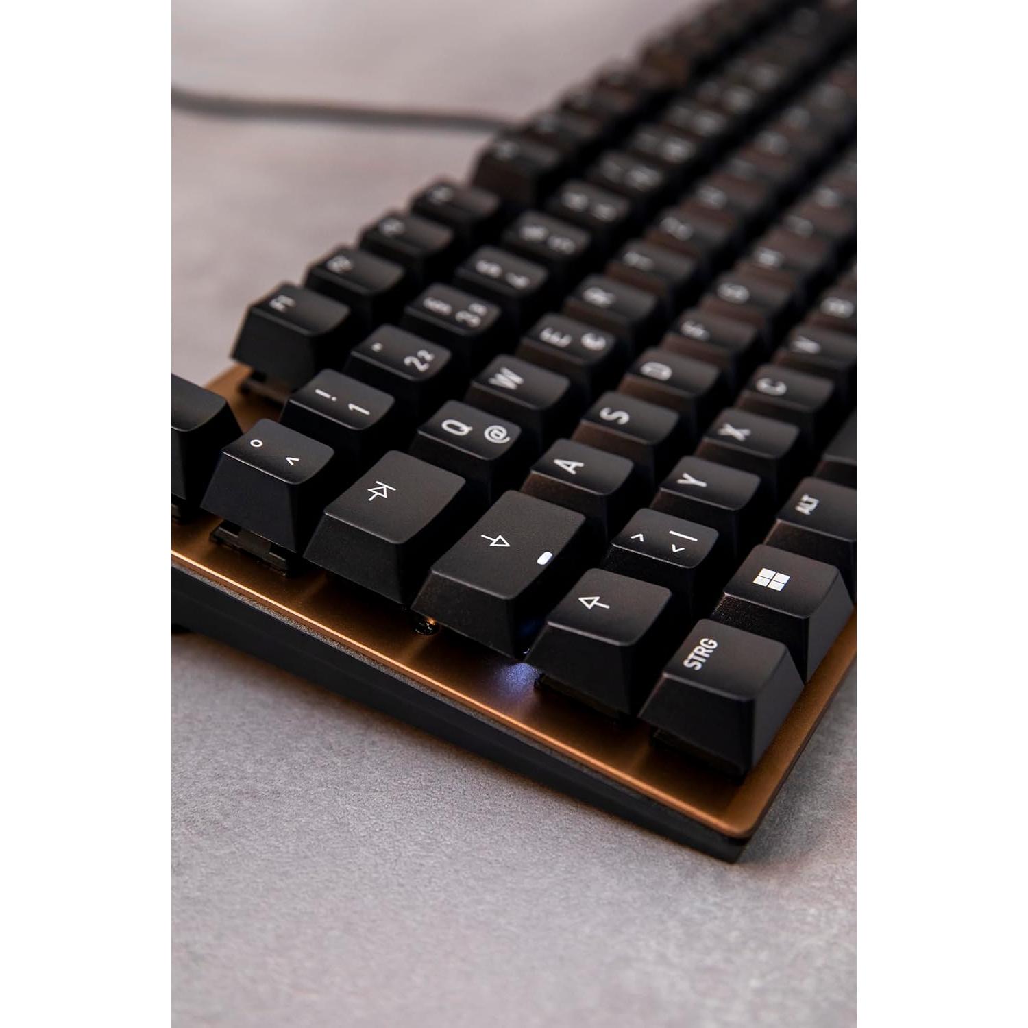Teclado Mecánico Cherry KC 200 MX2A Rojo Silencioso 0.83kg