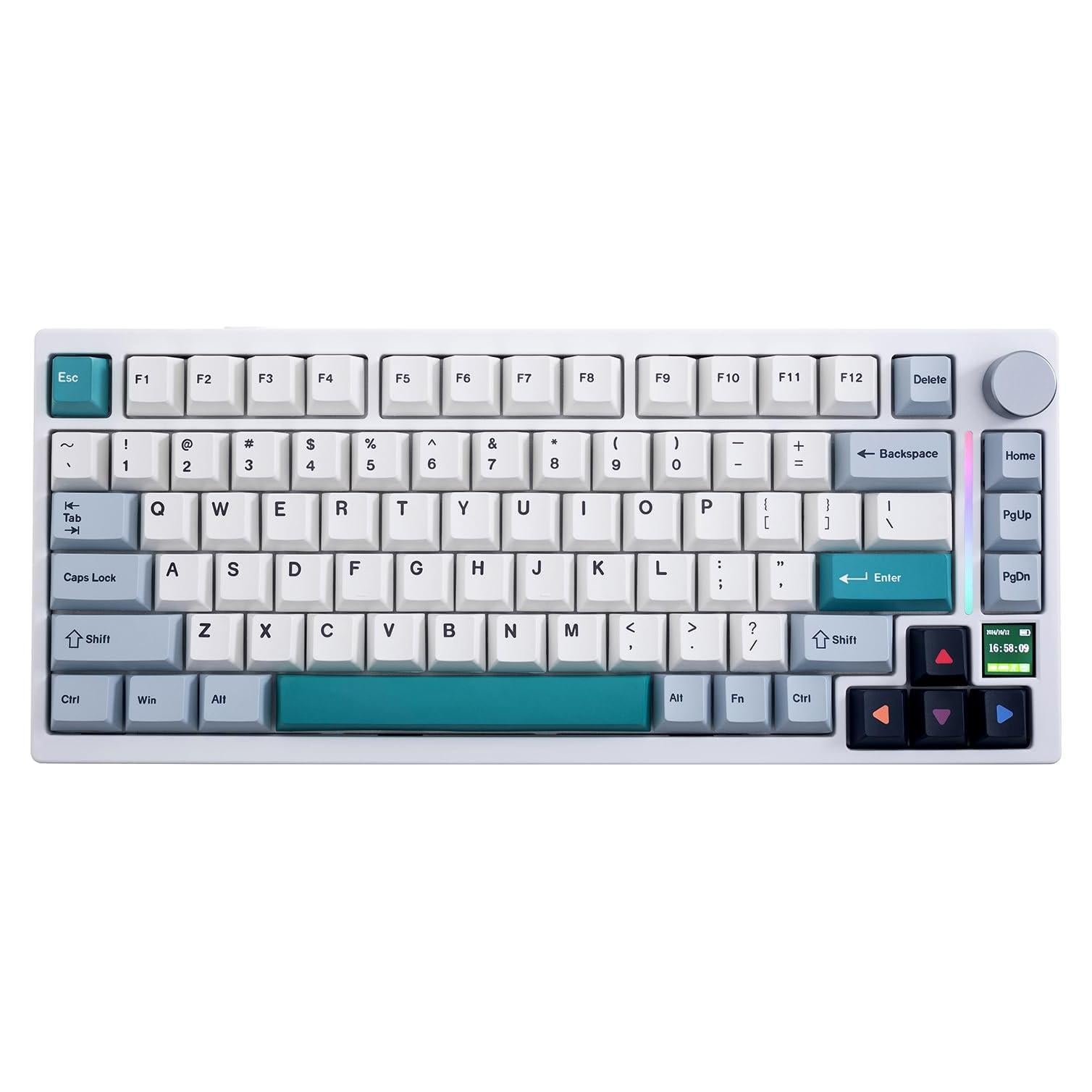 Teclado Mecánico GK GAMAKAY TK75 V2 RGB Inalámbrico USB-C