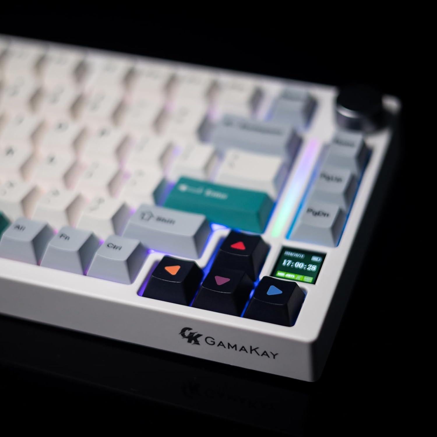 Teclado Mecánico GK GAMAKAY TK75 V2 RGB Inalámbrico USB-C