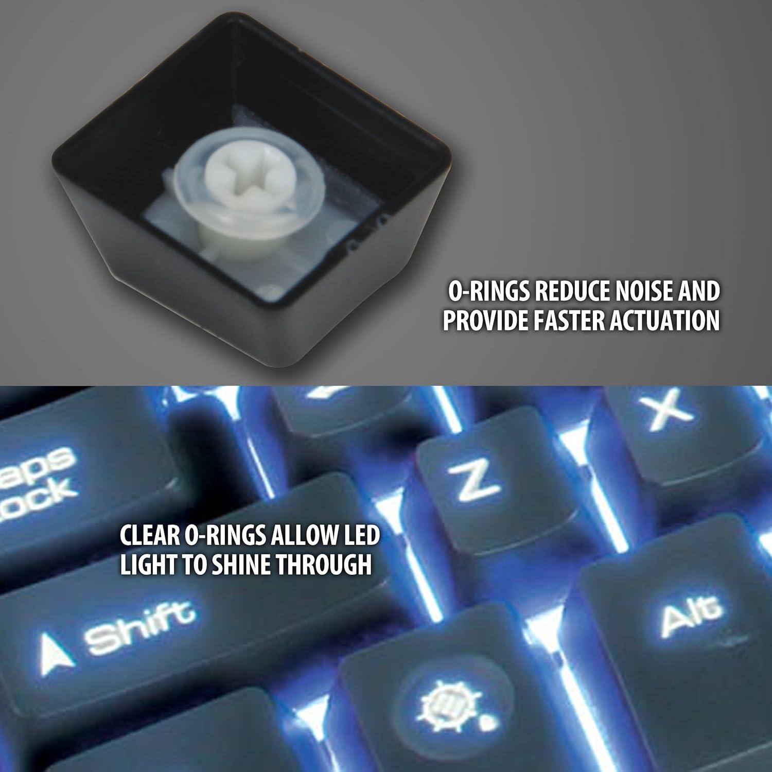 Kit de Modificación de Teclado Mecánico ENHANCE 140 O-Rings Silenciosos