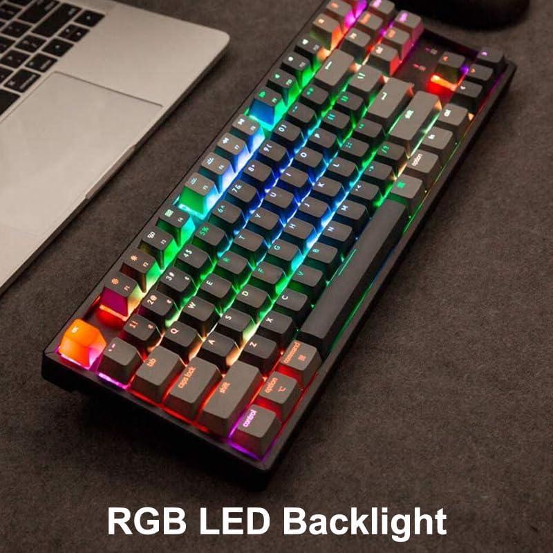 Teclado Mecánico Inalámbrico Keychron K8 TKL 87 Teclas RGB