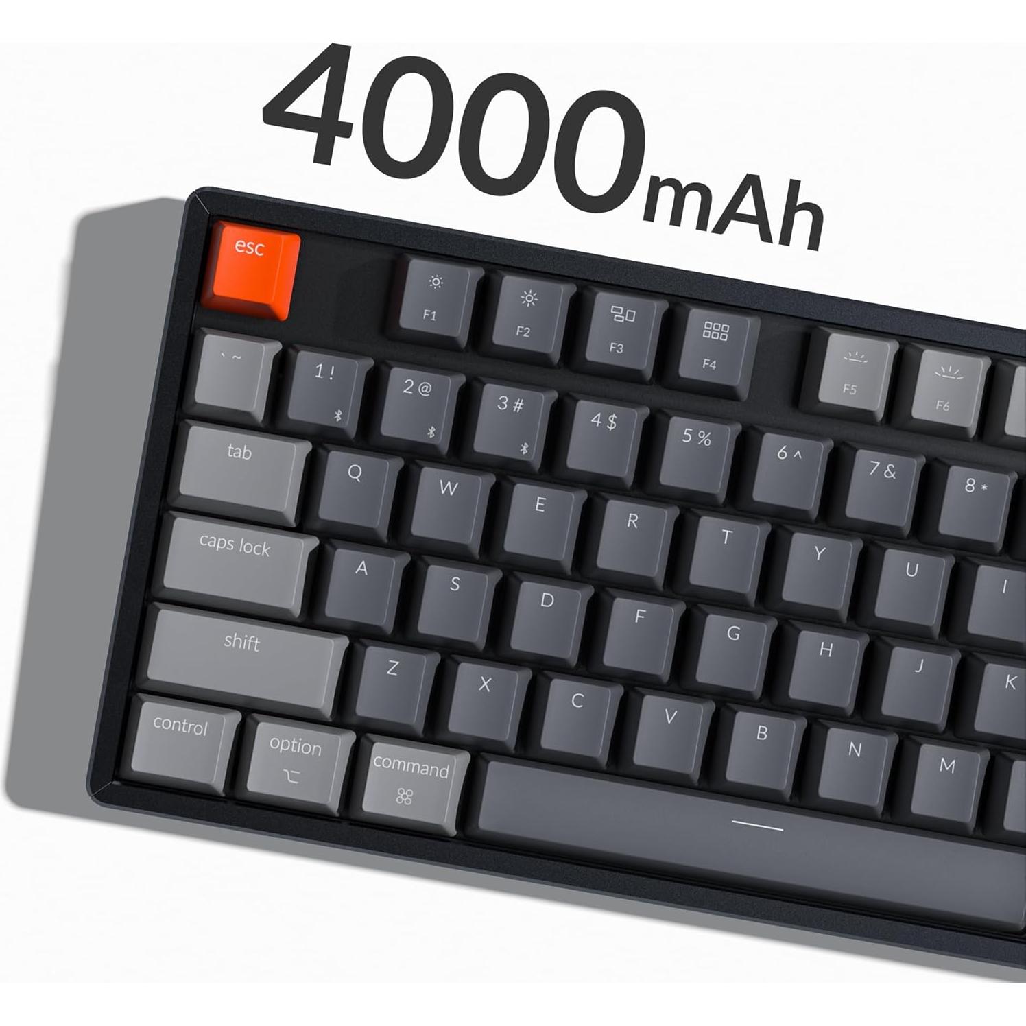 Teclado Mecánico Inalámbrico Keychron K8 TKL 87 Teclas RGB