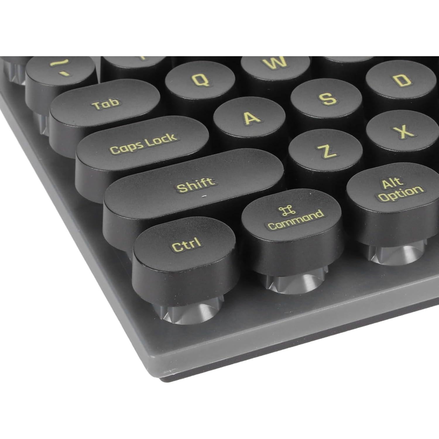 Teclado Mecánico Gaming Ciciglow Blanco Punk 104 Teclas USB