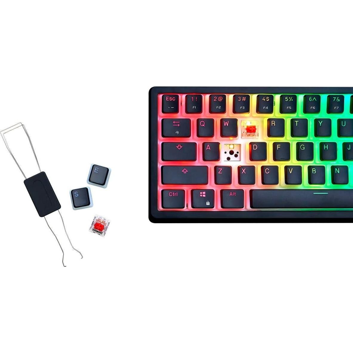 Teclado Mecánico G.SKILL KM250 RGB 65% 67 Teclas PBT