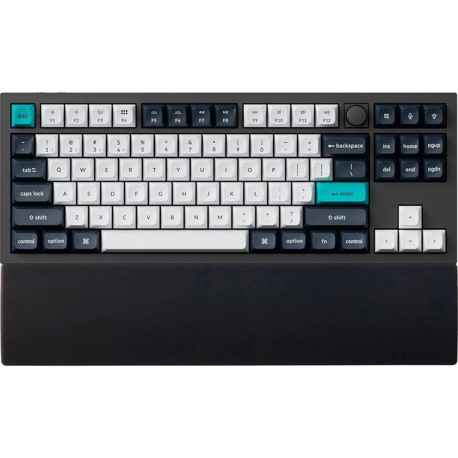 Reposamuñecas Ergonómico Silicona Keychron PR50 36.4 cm