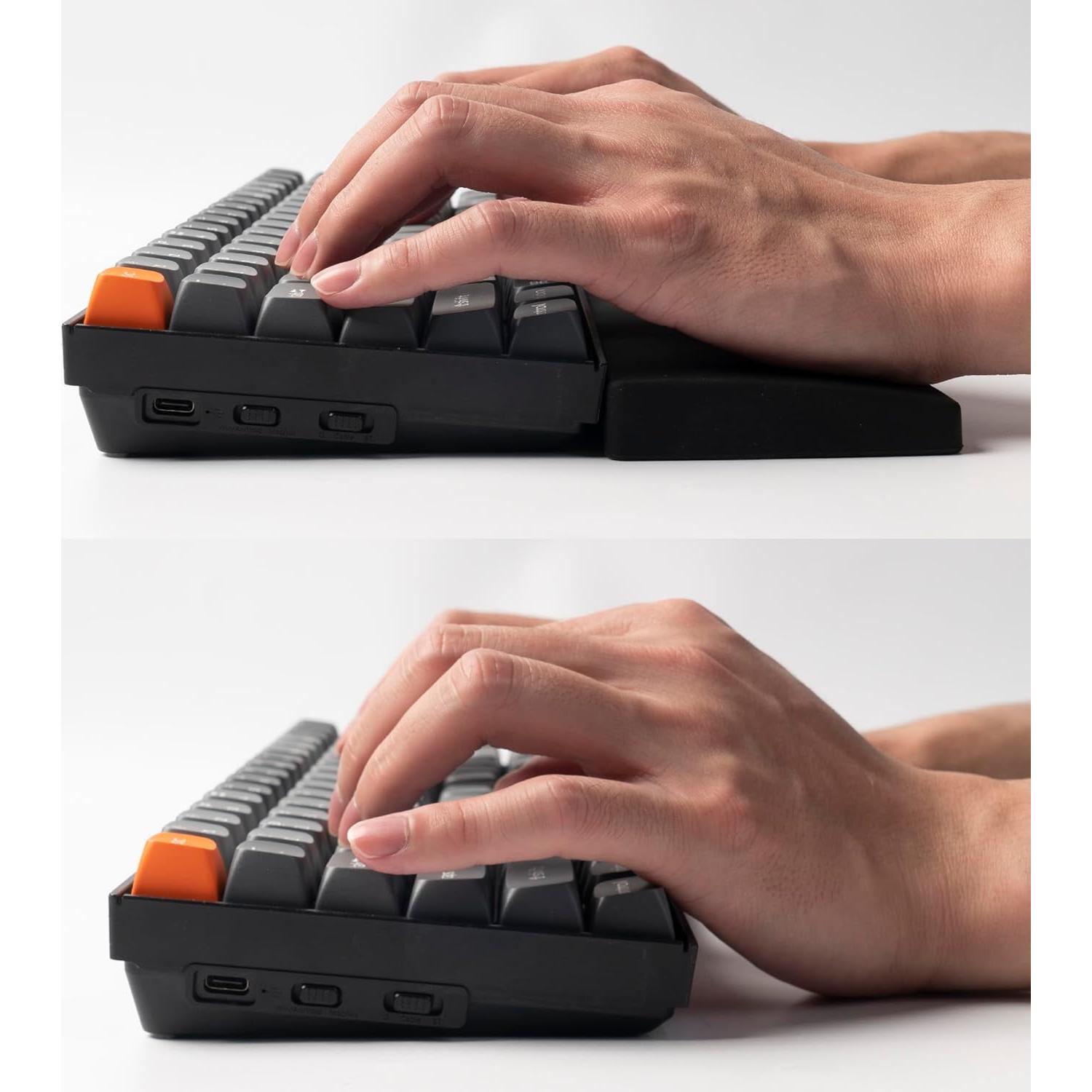 Reposamuñecas Ergonómico Silicona Keychron PR50 36.4 cm