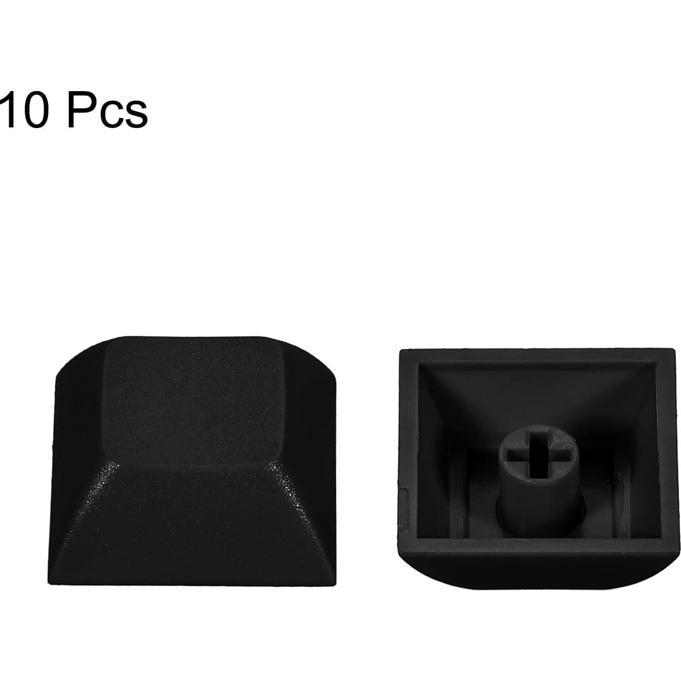 Teclas de Reemplazo PATIKIL PBT Negras para Teclado MX - 10 Unidades