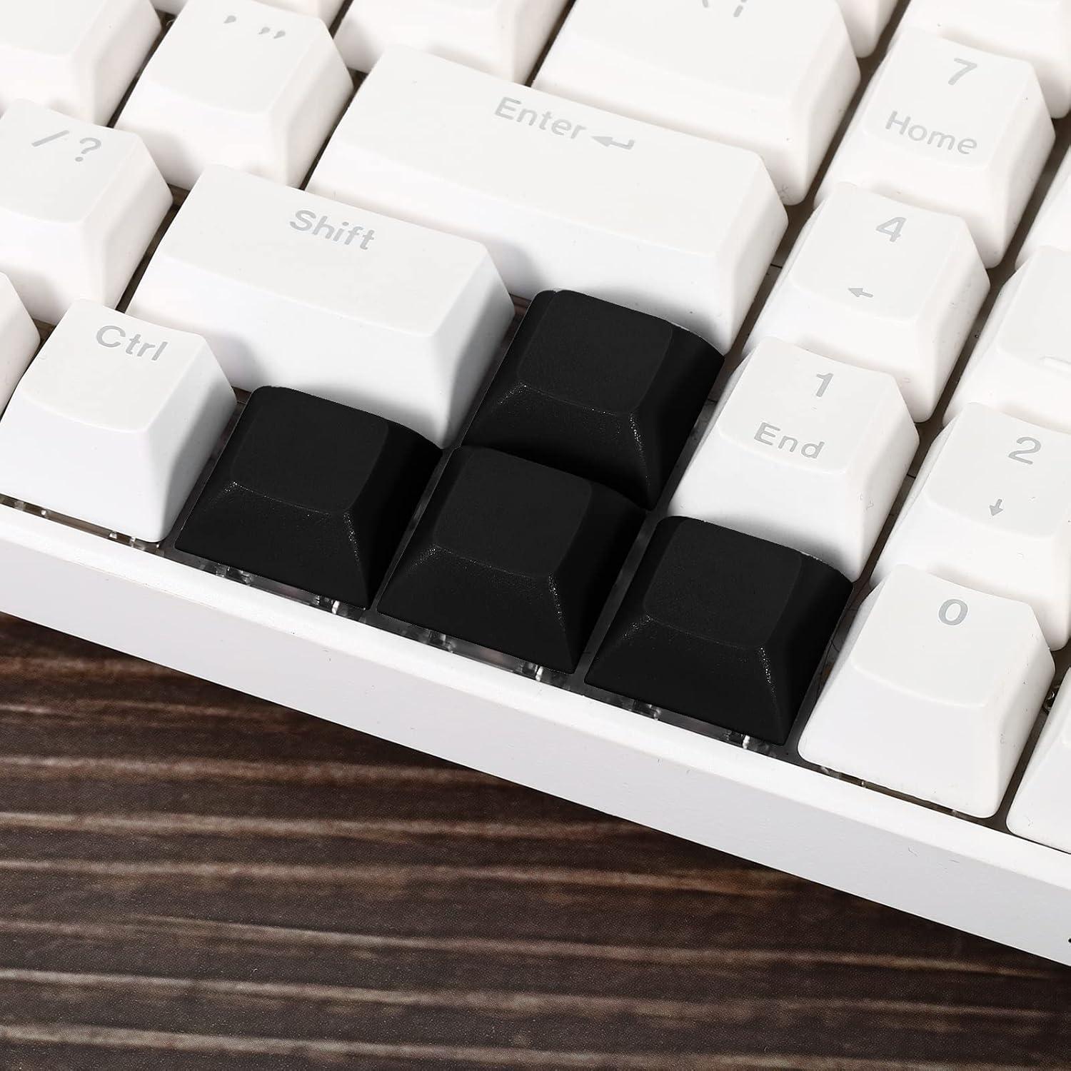 Teclas de Reemplazo PATIKIL PBT Negras para Teclado MX - 10 Unidades