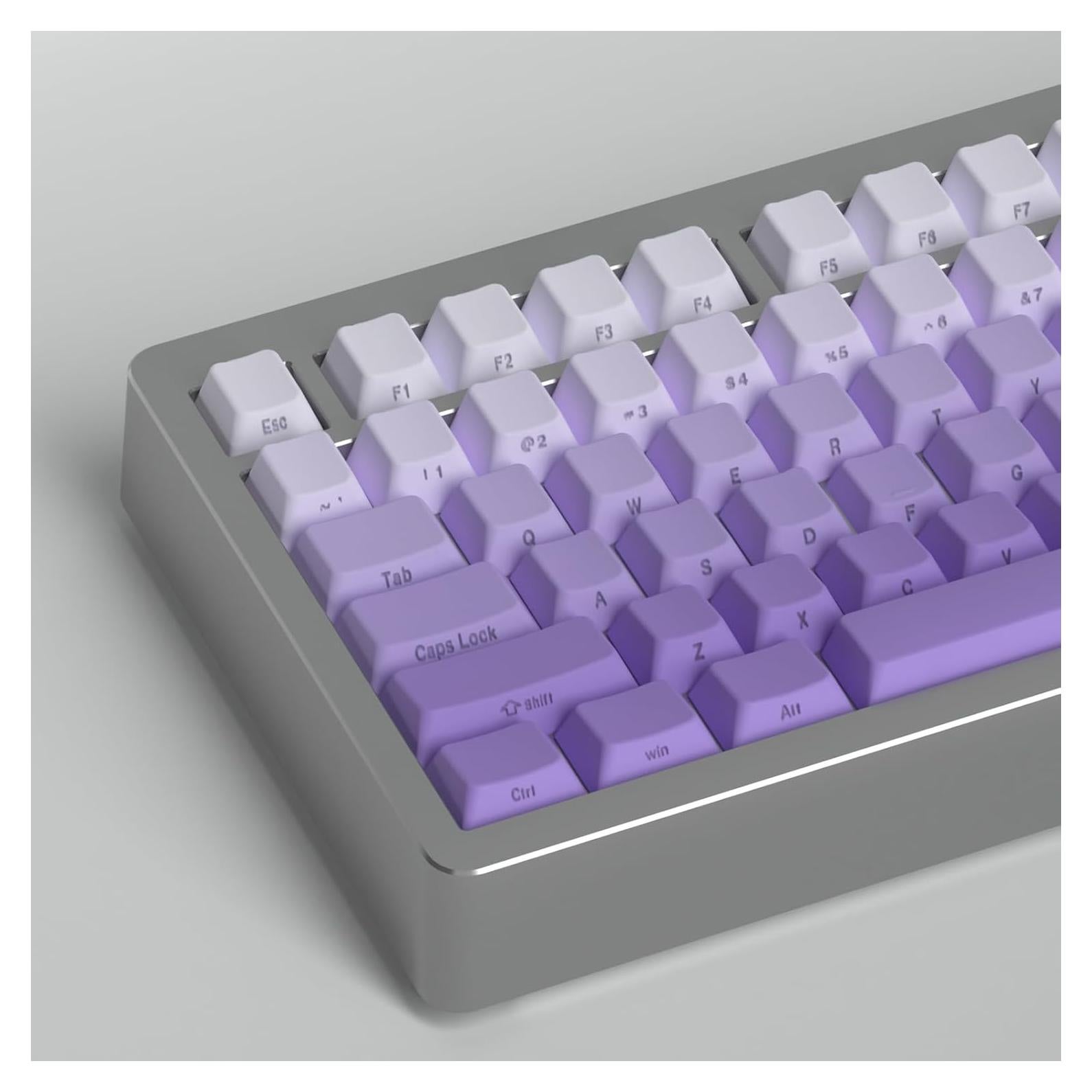 Set de Teclas Mecánicas 125 PBT Gradiente Púrpura Sumgsn