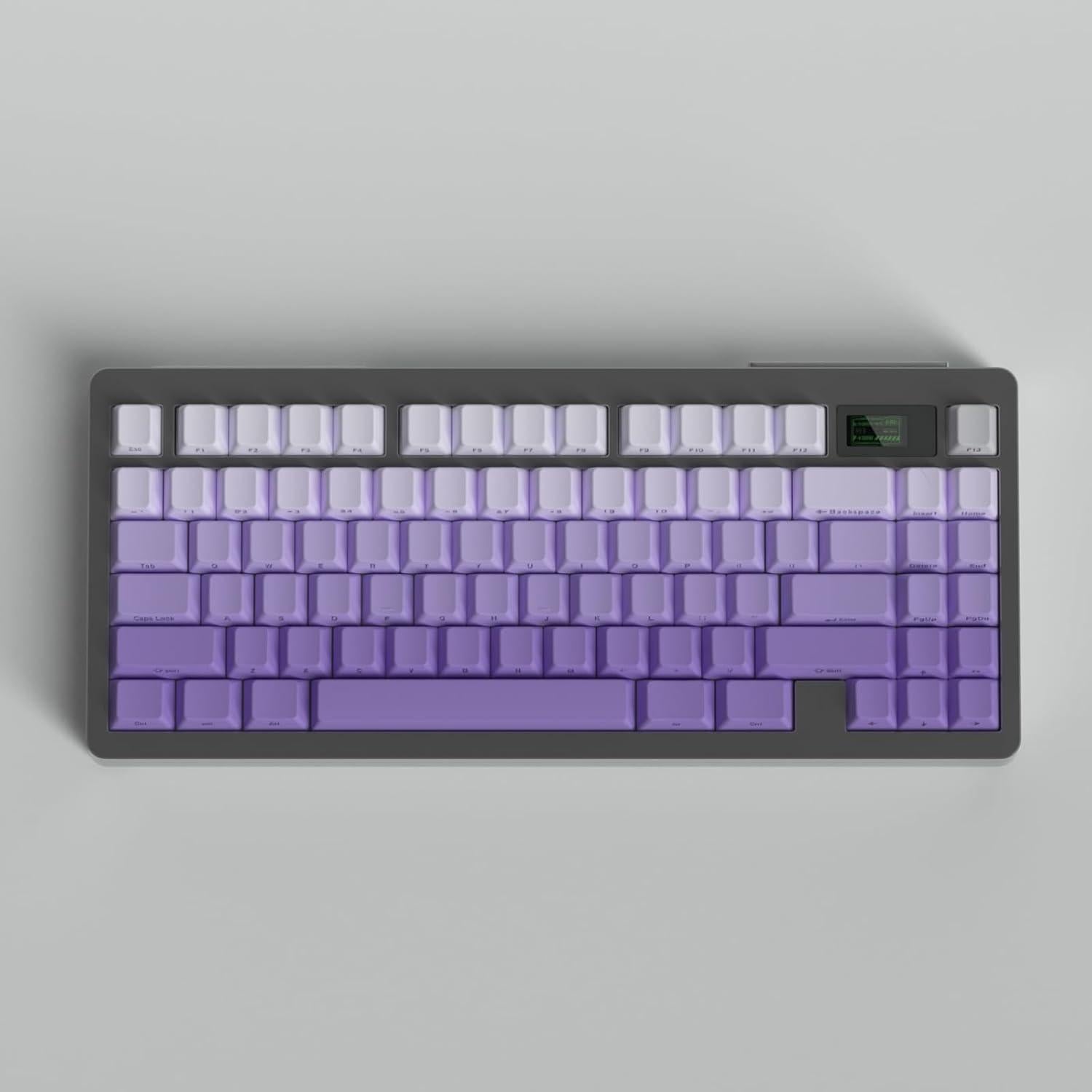 Set de Teclas Mecánicas 125 PBT Gradiente Púrpura Sumgsn