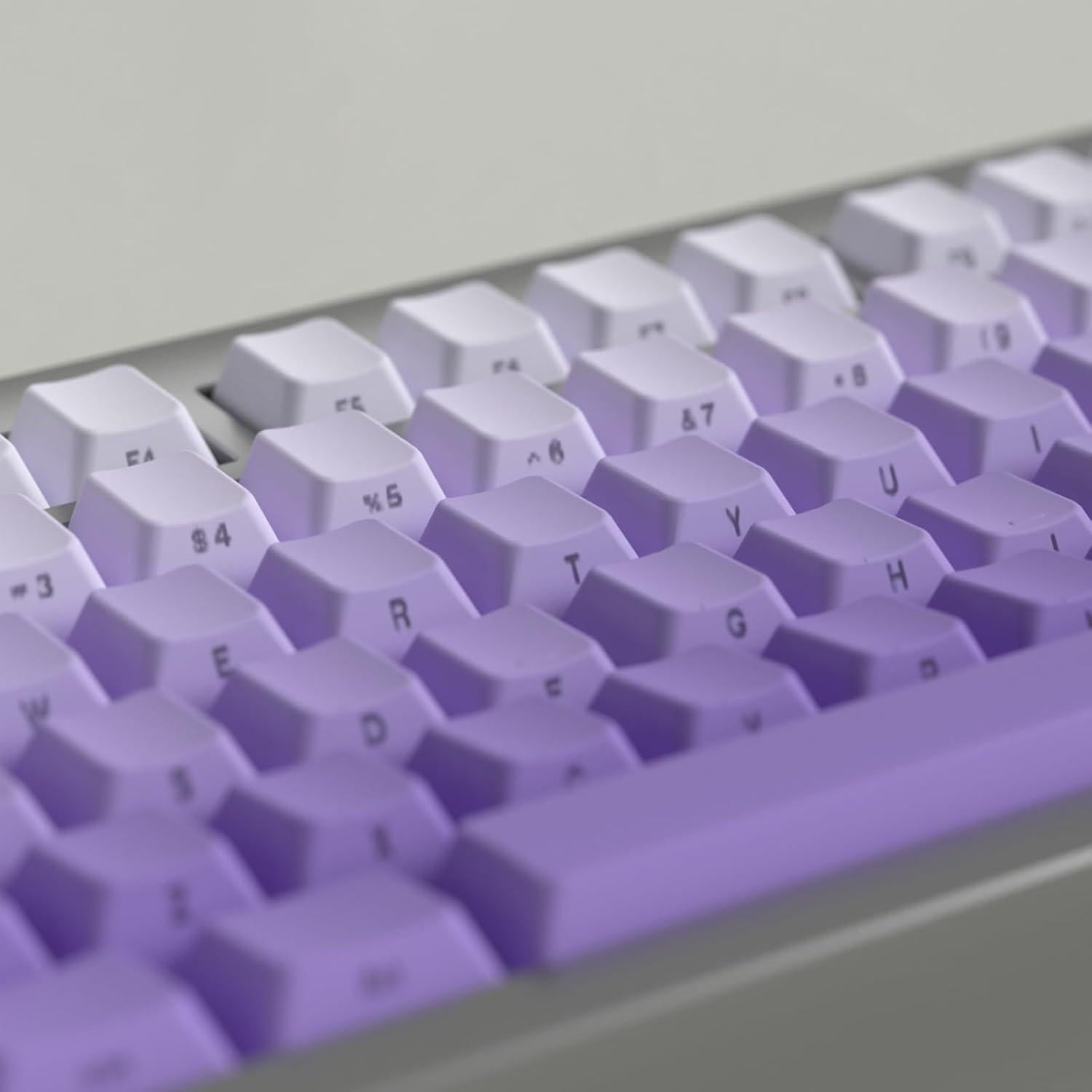 Set de Teclas Mecánicas 125 PBT Gradiente Púrpura Sumgsn