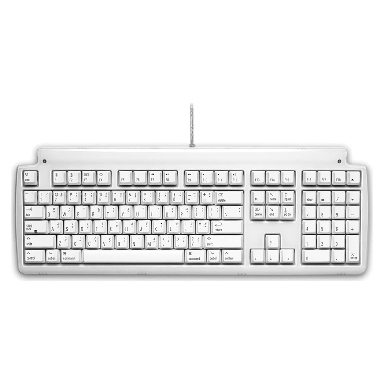 Teclado Táctil Pro Matias para Mac USB 3 Puertos 1.24kg