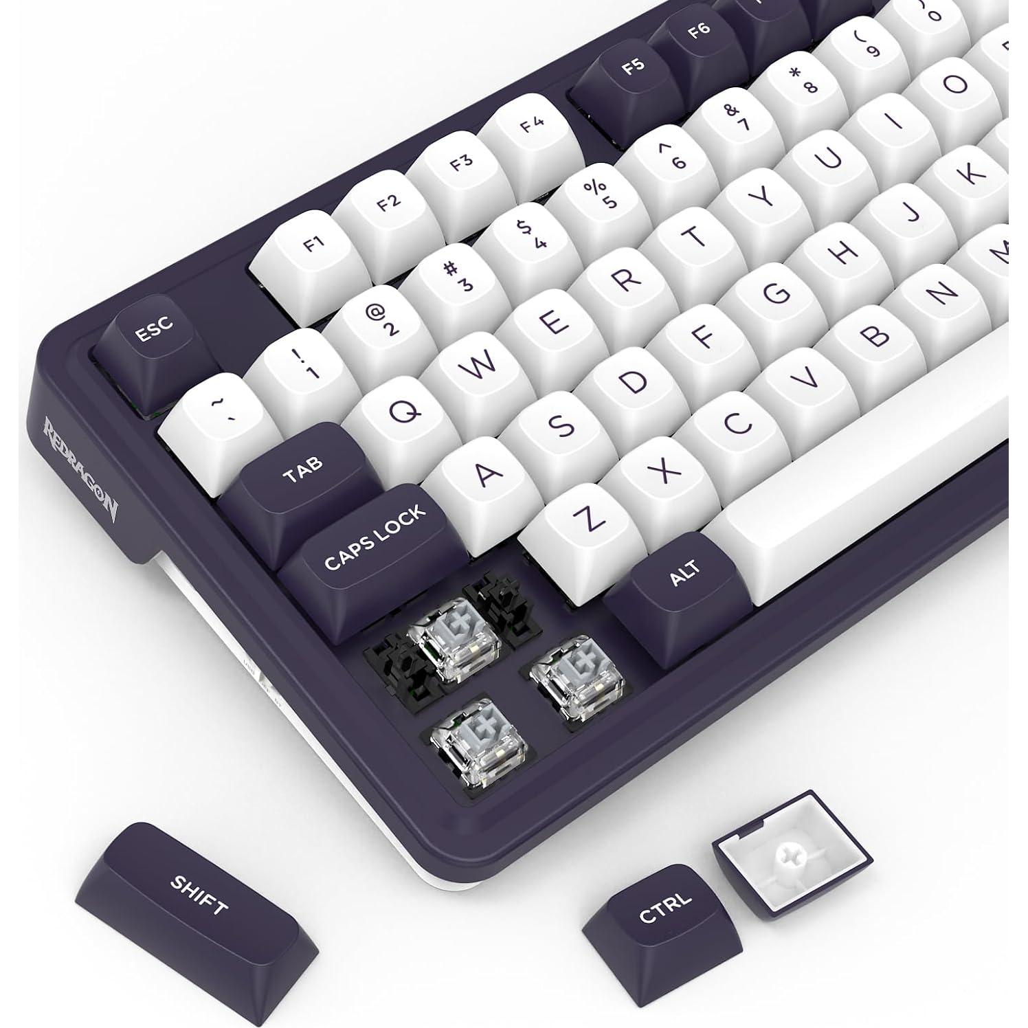 Teclado Gaming Redragon K715 PRO Inalámbrico 81 Teclas Mecánico