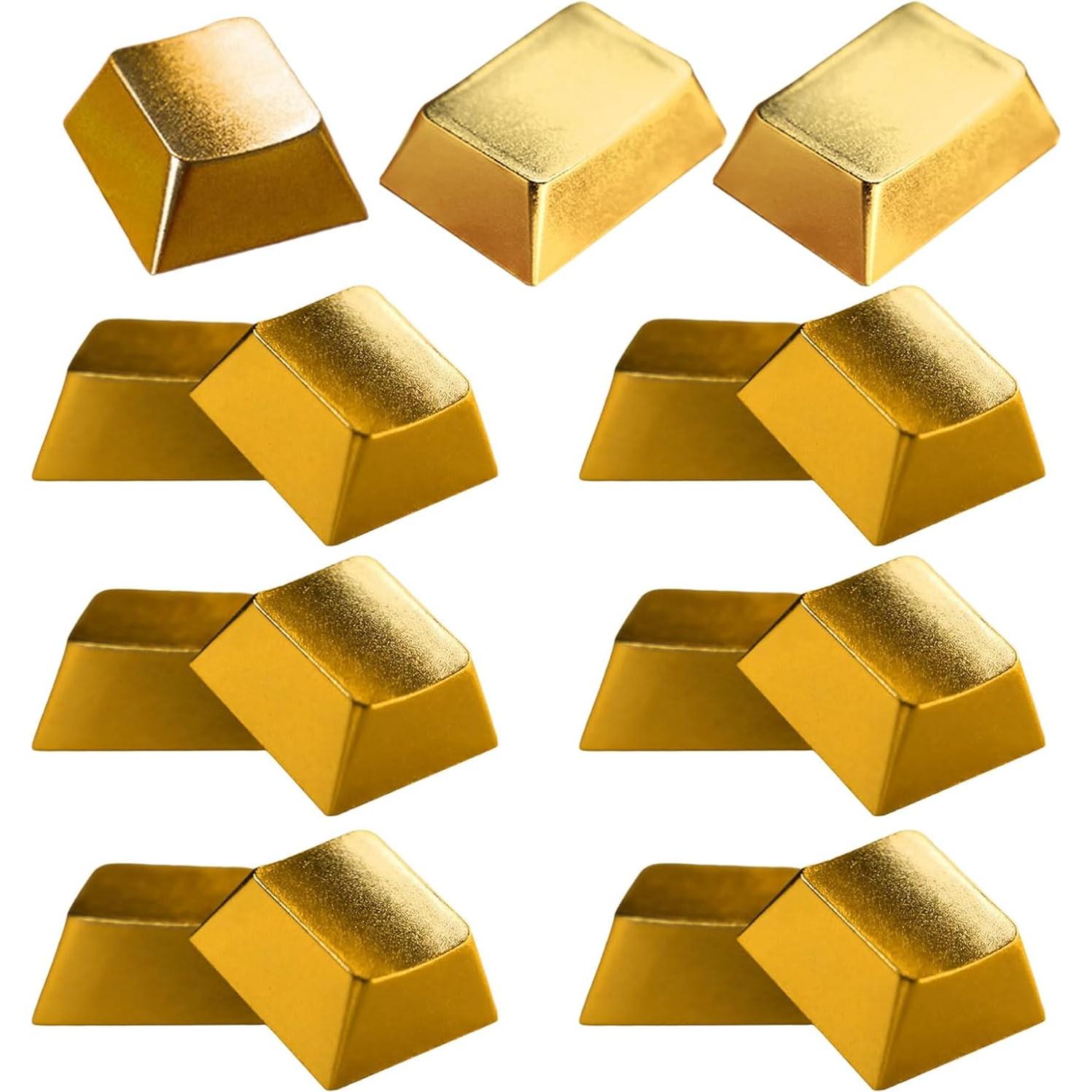 Teclas de metal doradas XUZHID para teclado mecánico - 15 piezas