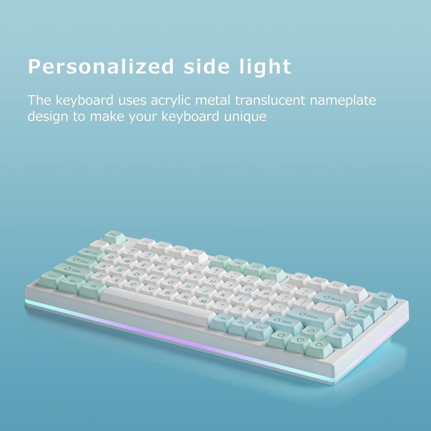 Teclado Mecánico Inalámbrico TPHRAVAL Y57 Retroiluminado RGB