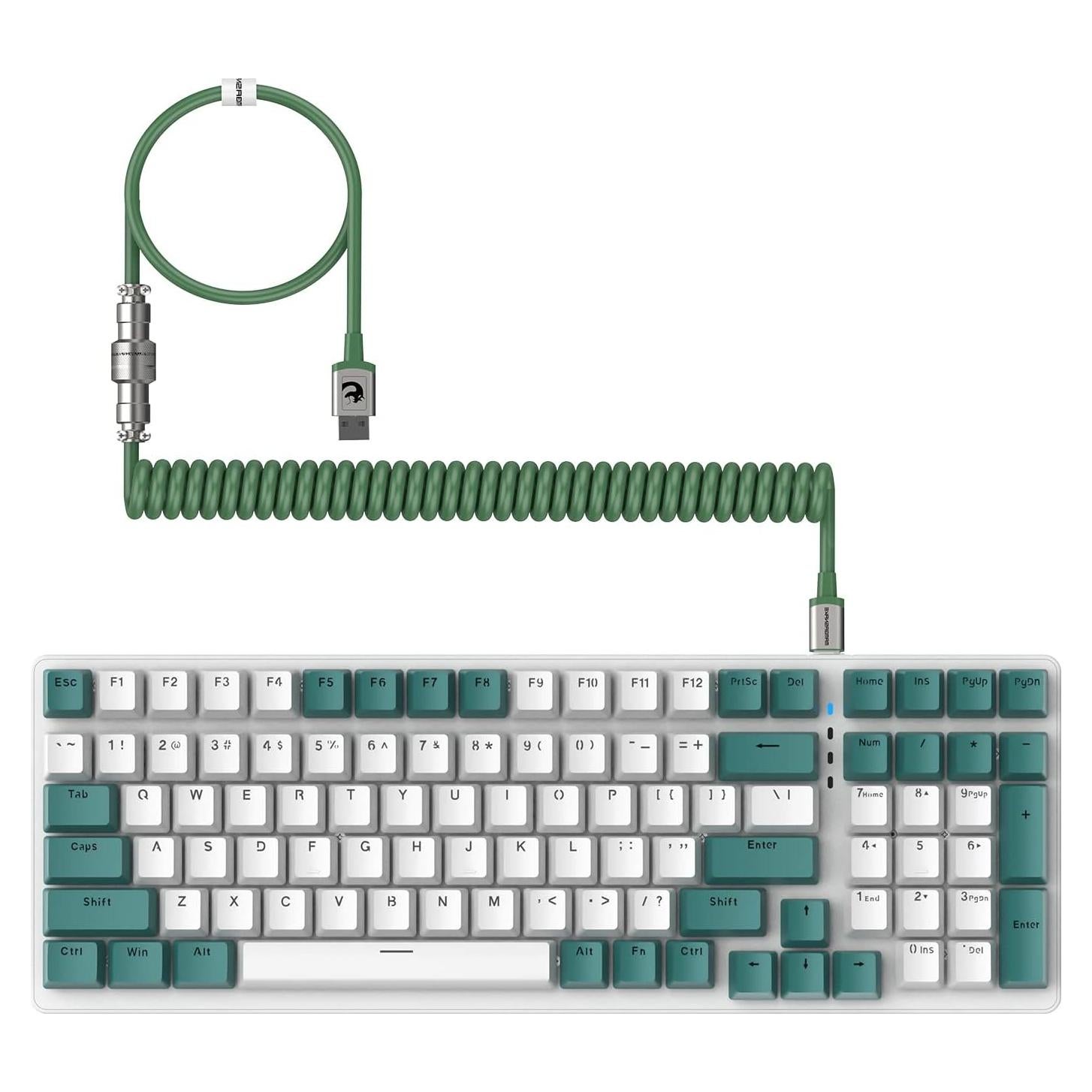 Teclado Mecánico Gaming AJAZZ K3 RGB 98 Teclas Anti-Conflito