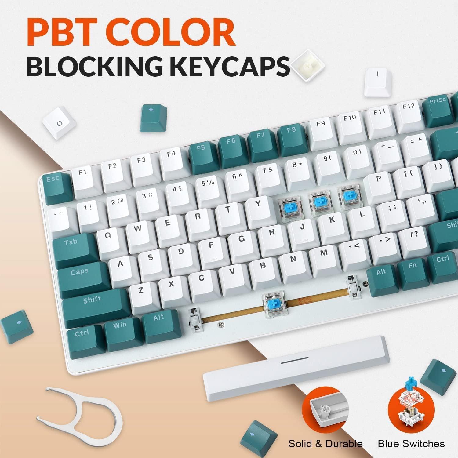 Teclado Mecánico Gaming AJAZZ K3 RGB 98 Teclas Anti-Conflito