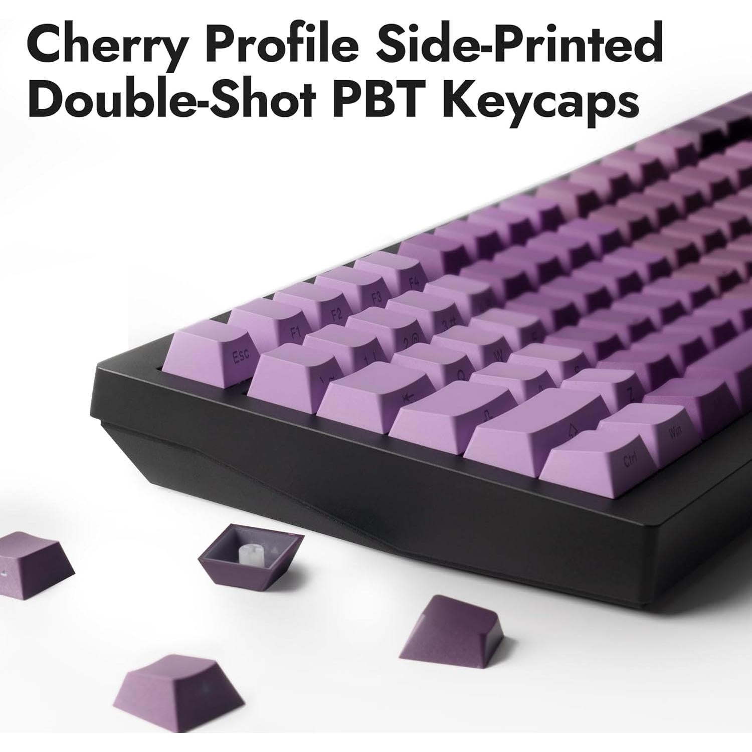 Teclado Mecánico Lemokey X4 75% Retroiluminado Rojo PBT