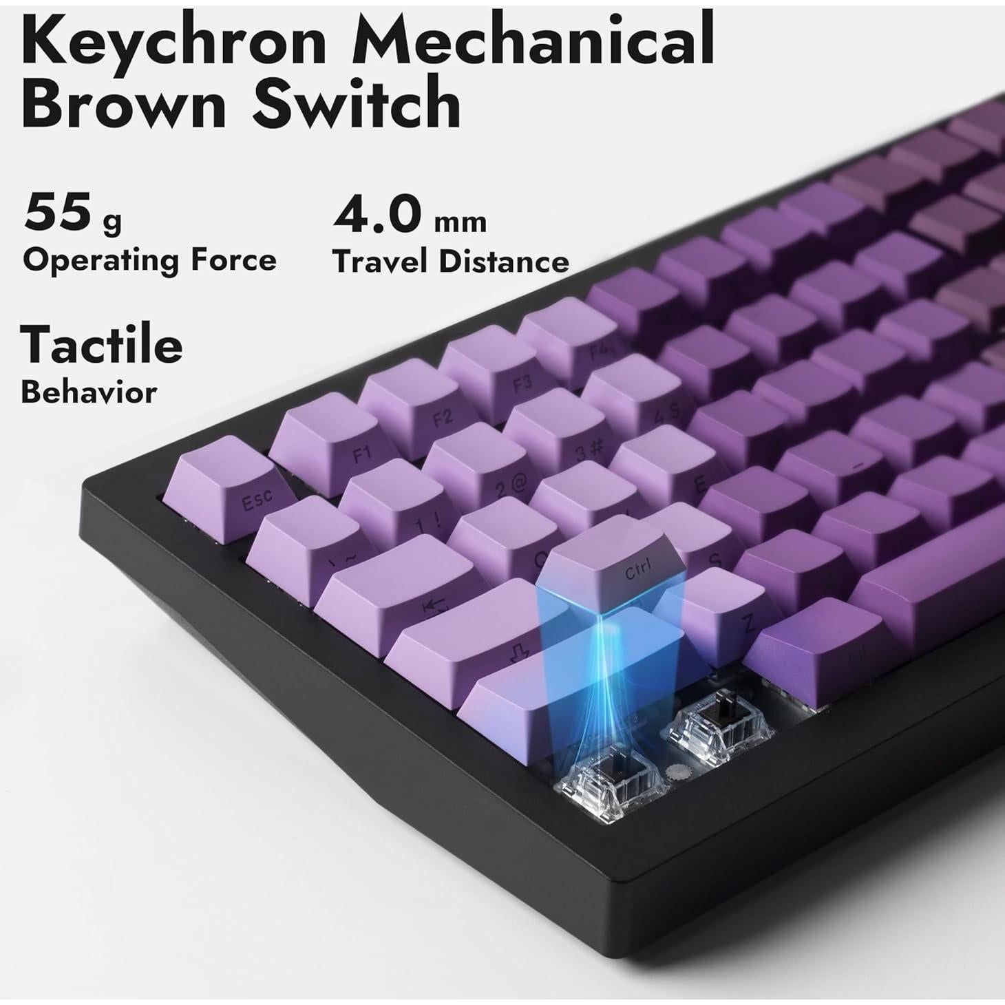 Teclado Mecánico Lemokey X4 75% Retroiluminado Rojo PBT