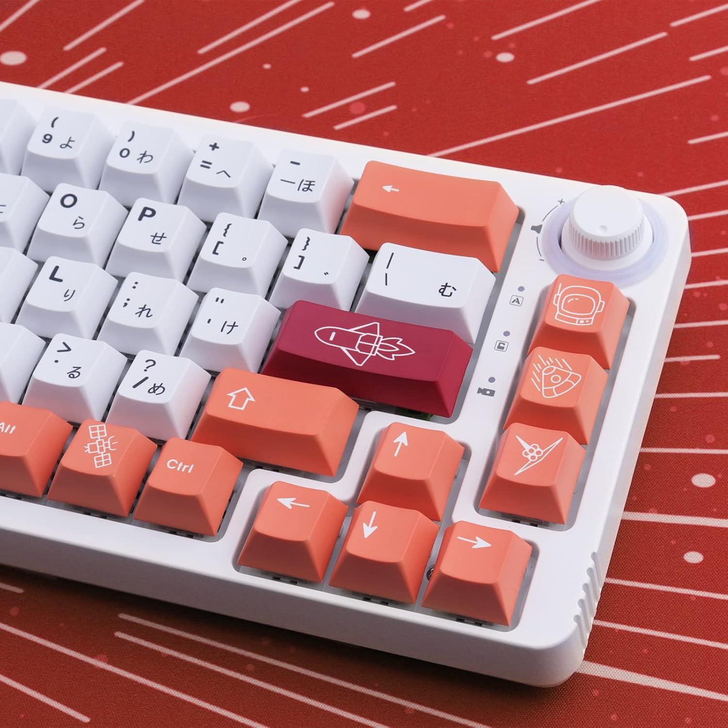 Conjunto de Teclas PBT Hyekit 143 Teclas Cherry para Mecánicos