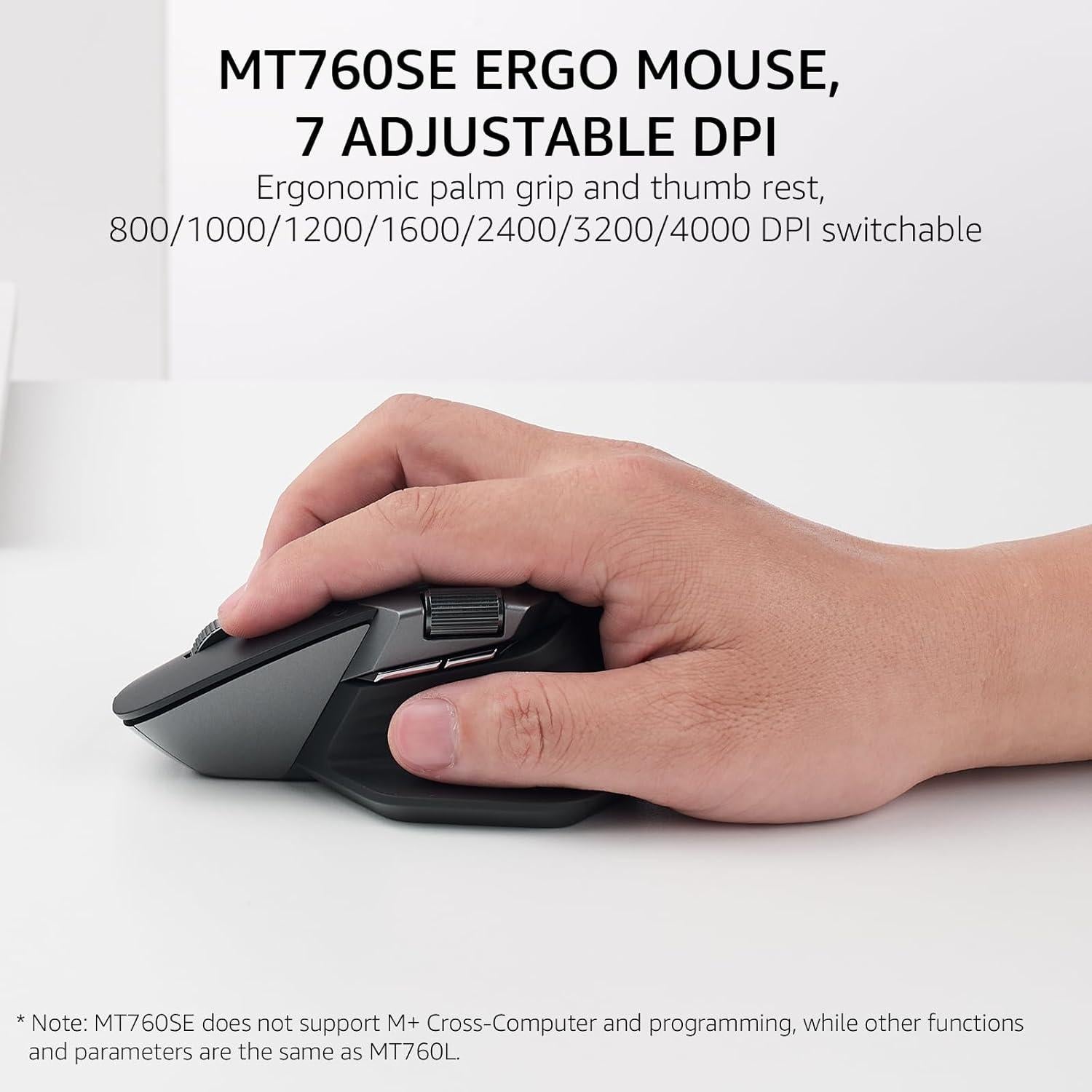 Combo Teclado y Ratón Inalámbrico Rapoo 9560M, USB-C, Silencioso