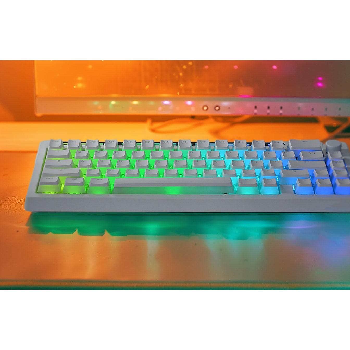Teclado Mecánico Gaming Inalámbrico VirtDream R66 RGB 65%