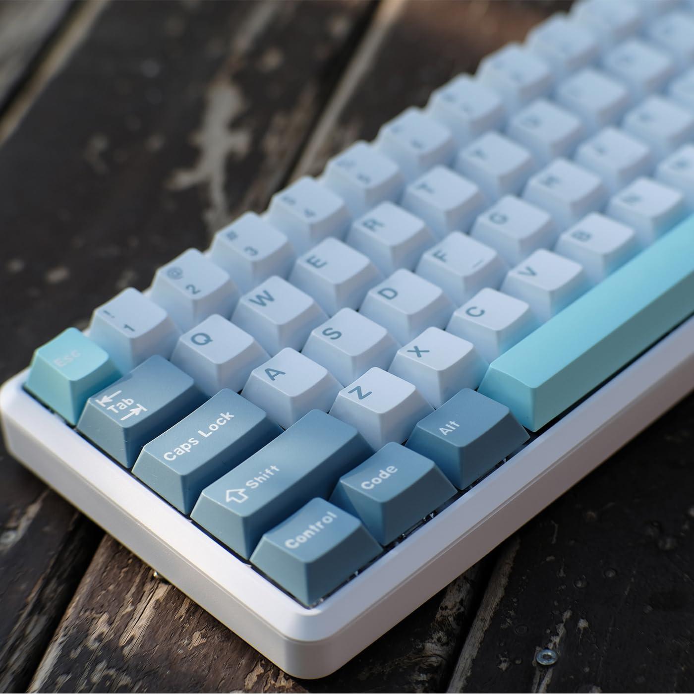 Juego de Teclas Mecánicas Sumgsn PBT Doble Inyección 163 Teclas