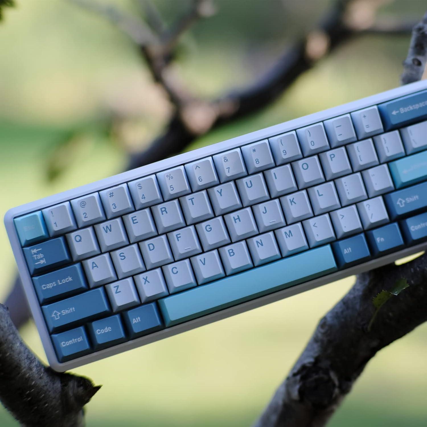 Juego de Teclas Mecánicas Sumgsn PBT Doble Inyección 163 Teclas