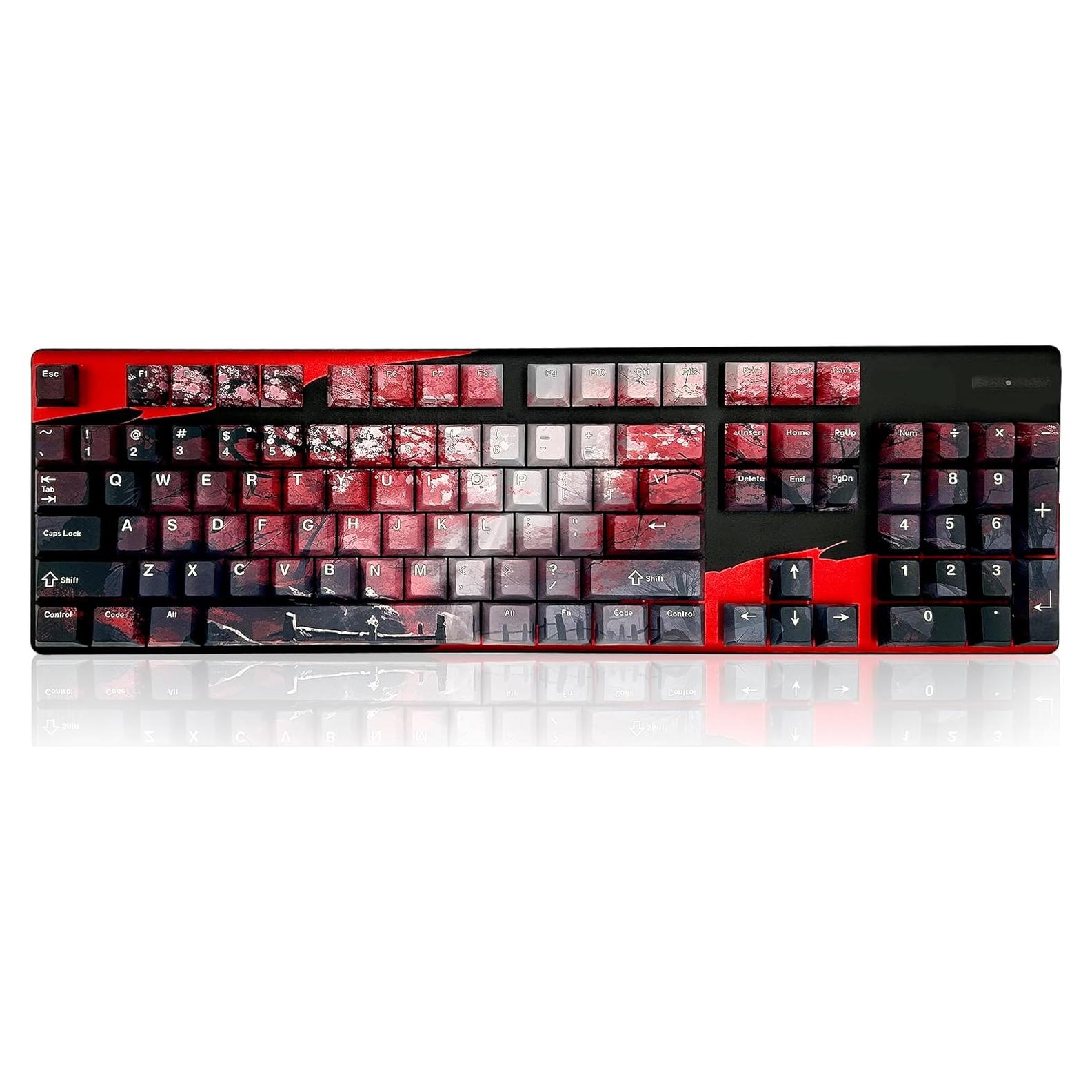 Teclas de PBT GunMjo para Teclado Mecánico Cherry MX 61/87/104